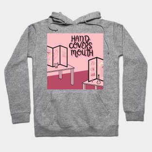 Hand Covers Mouth Hoodie